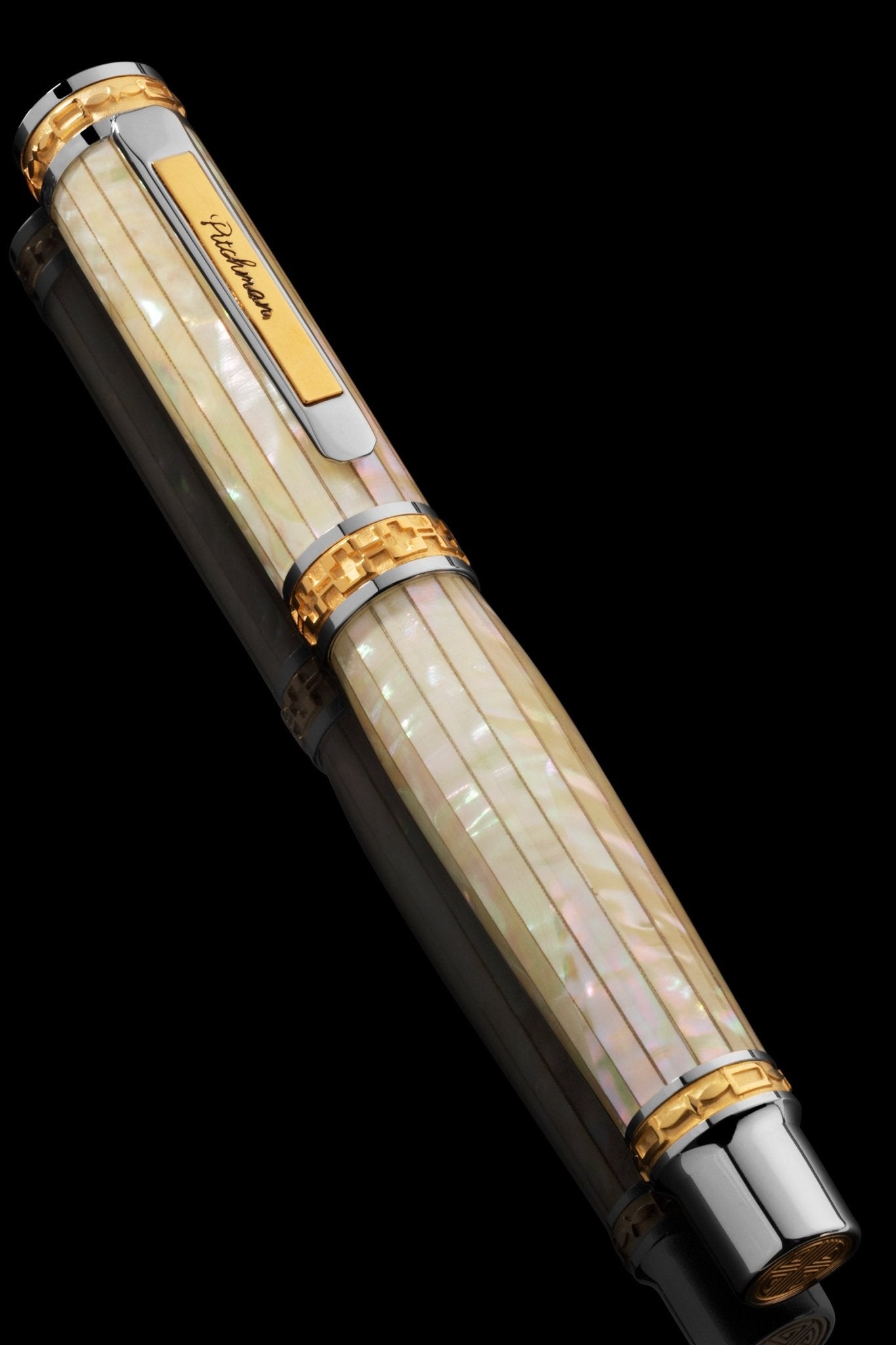 Closer LUXE White Mother of Pearl Rollerball Pen