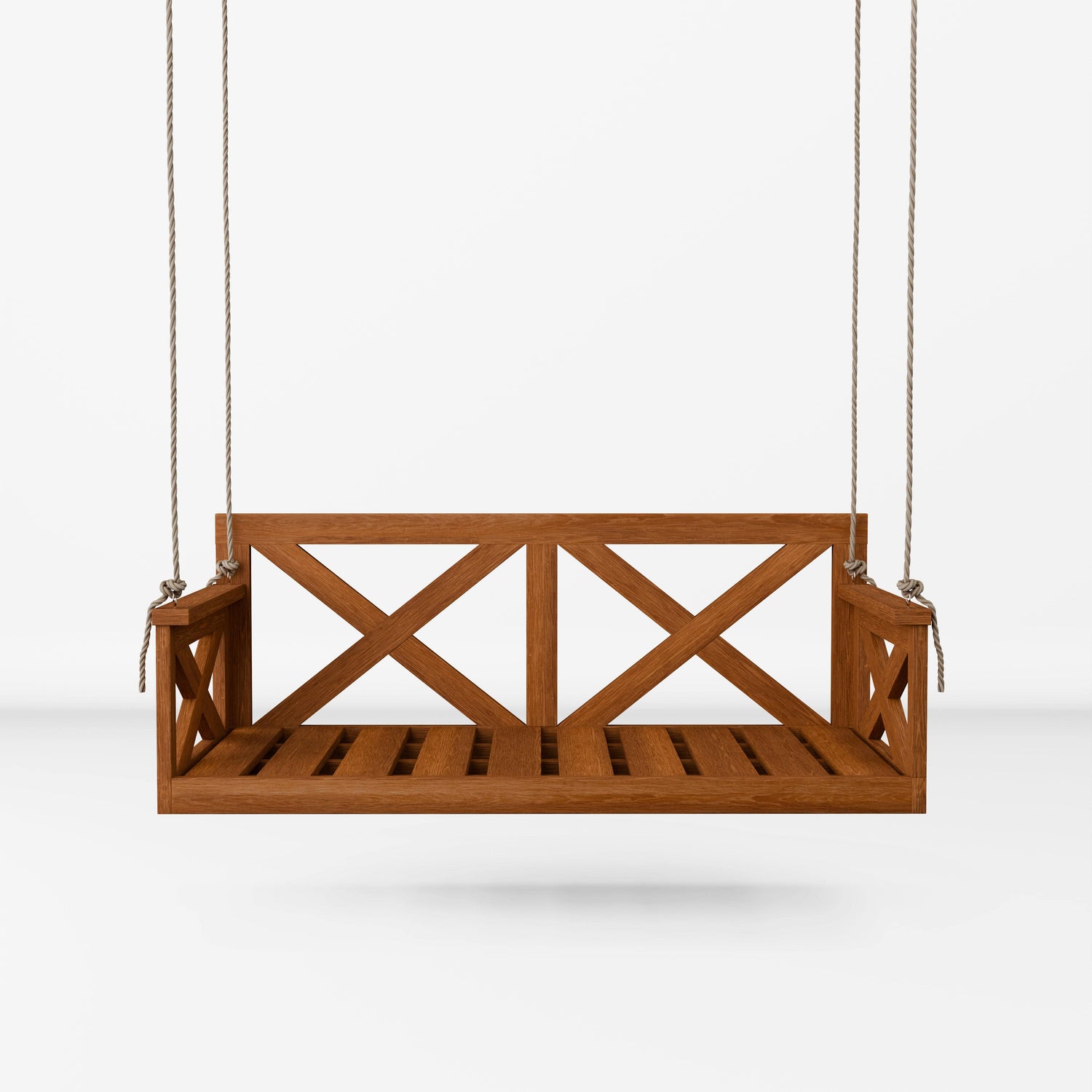 Amish Casual The Bradford Twin Swing Bed, Cedar