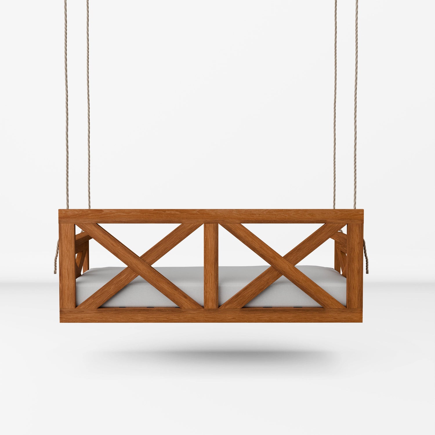 Amish Casual The Bradford Twin Swing Bed, Cedar