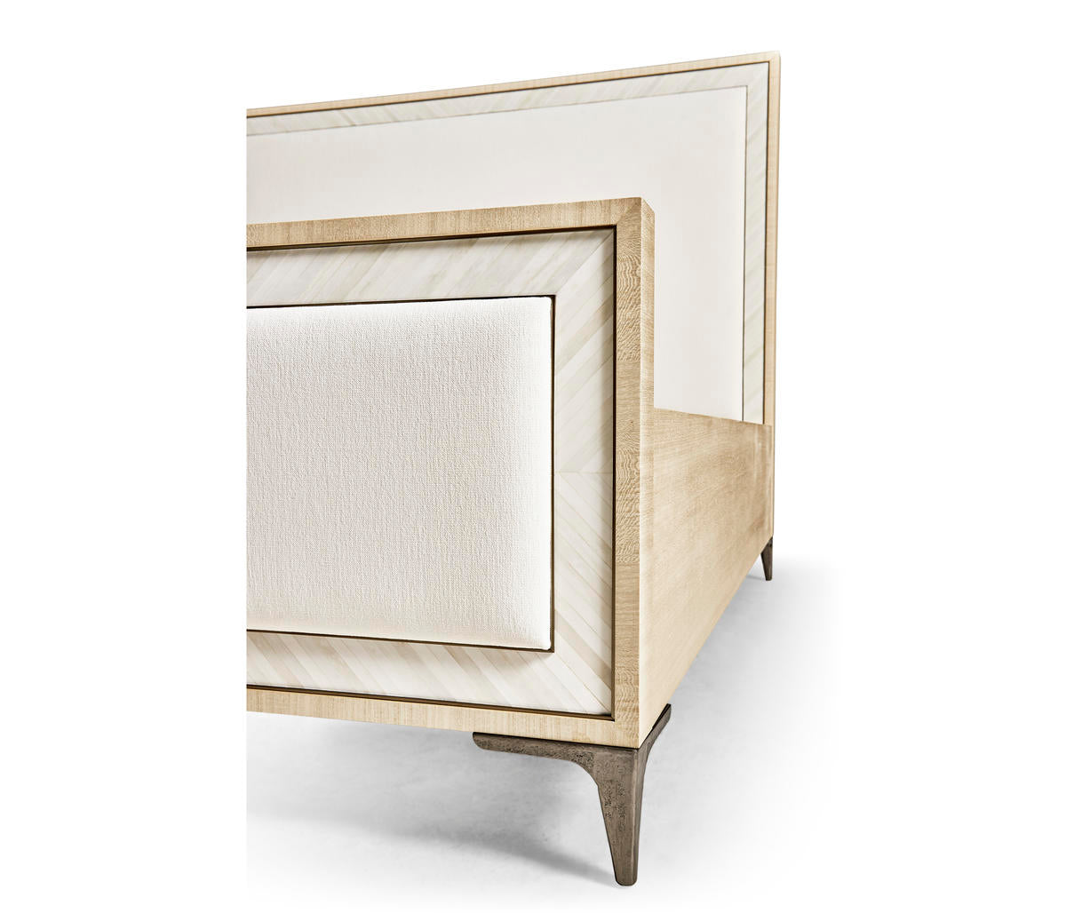 Tideline Bone & Linen Upholstered King Bed