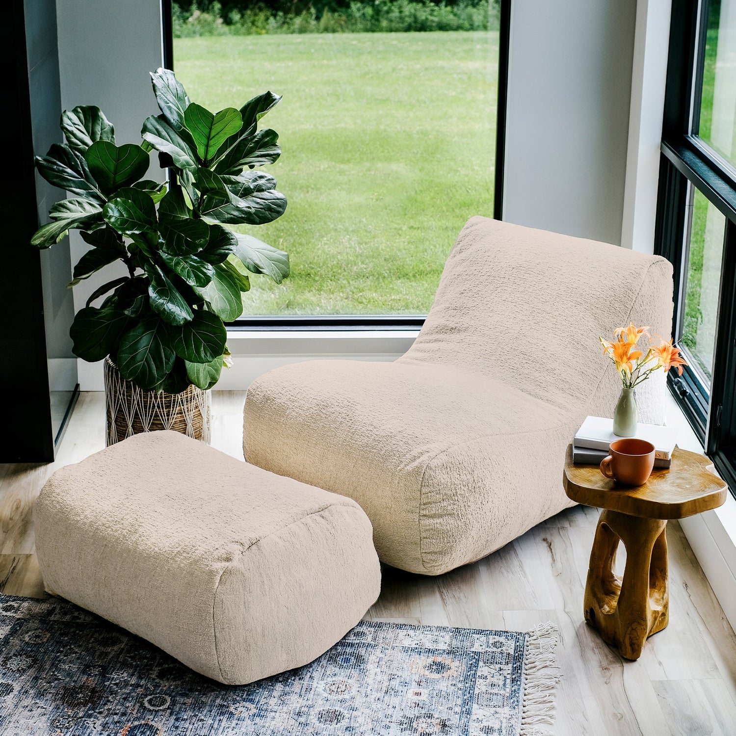 Modora™ Chair and Ottoman Bundle