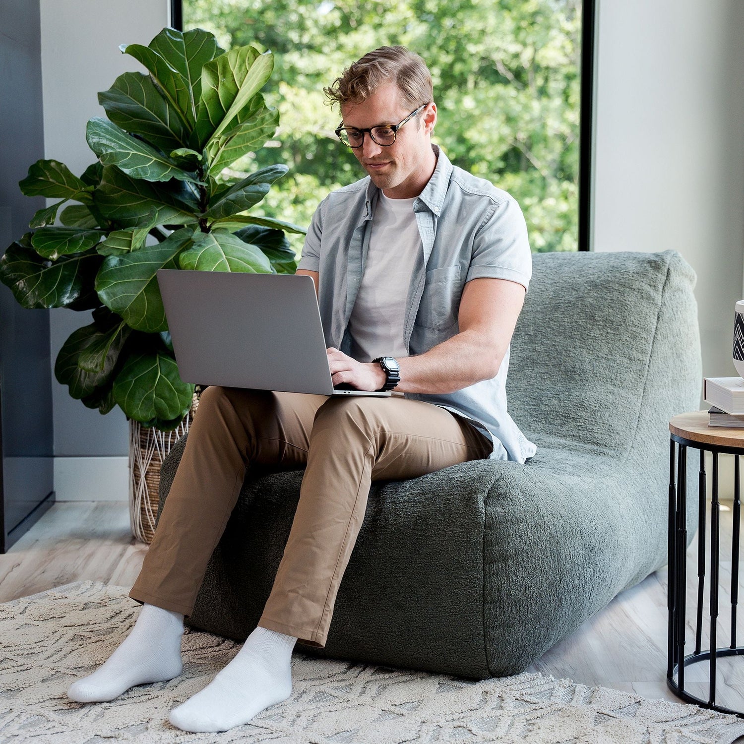 Modora™ Chair and Ottoman Bundle