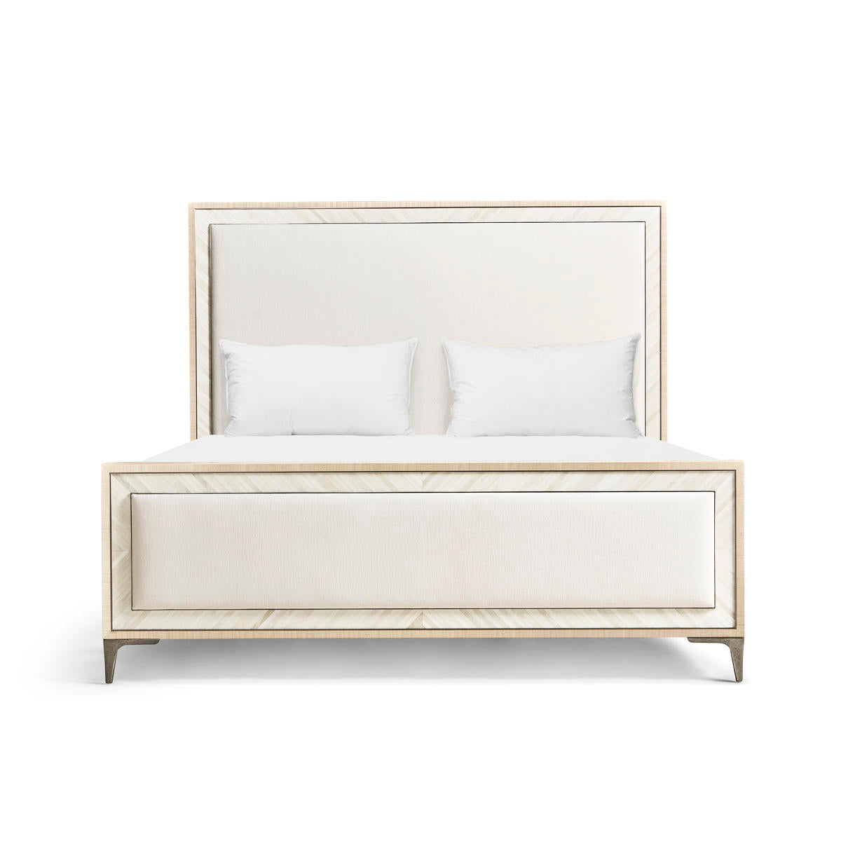 Tideline Bone & Linen Upholstered King Bed