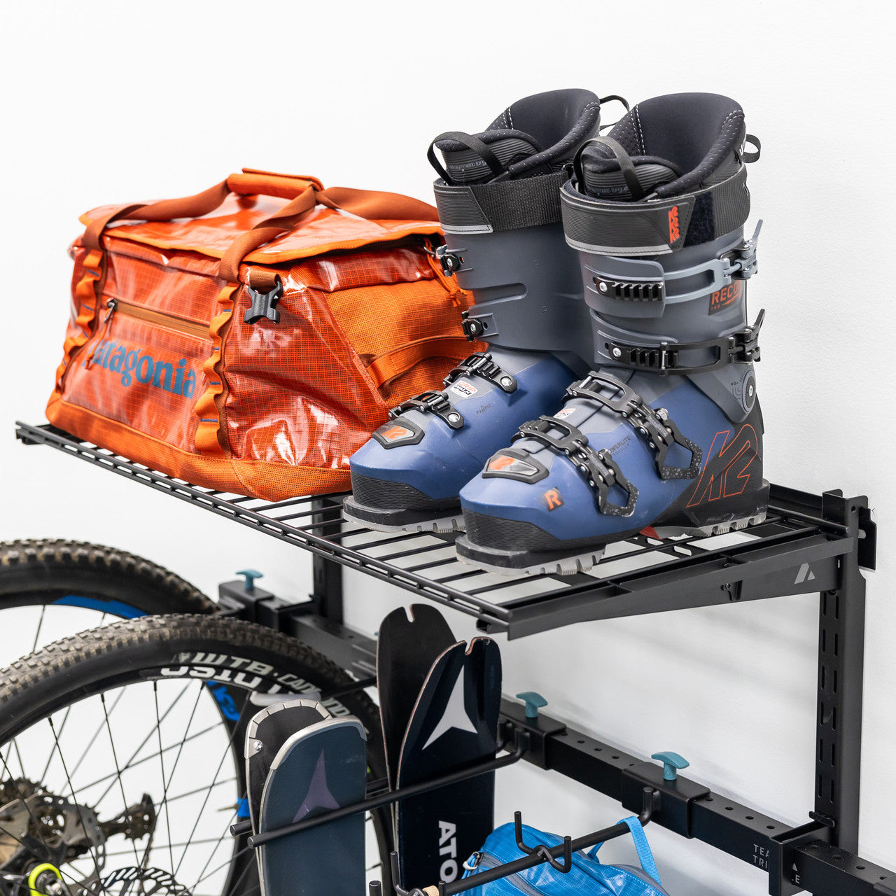 G-Adventure + Shelf | Adjustable Wall Storage System | Holds 300 lbs