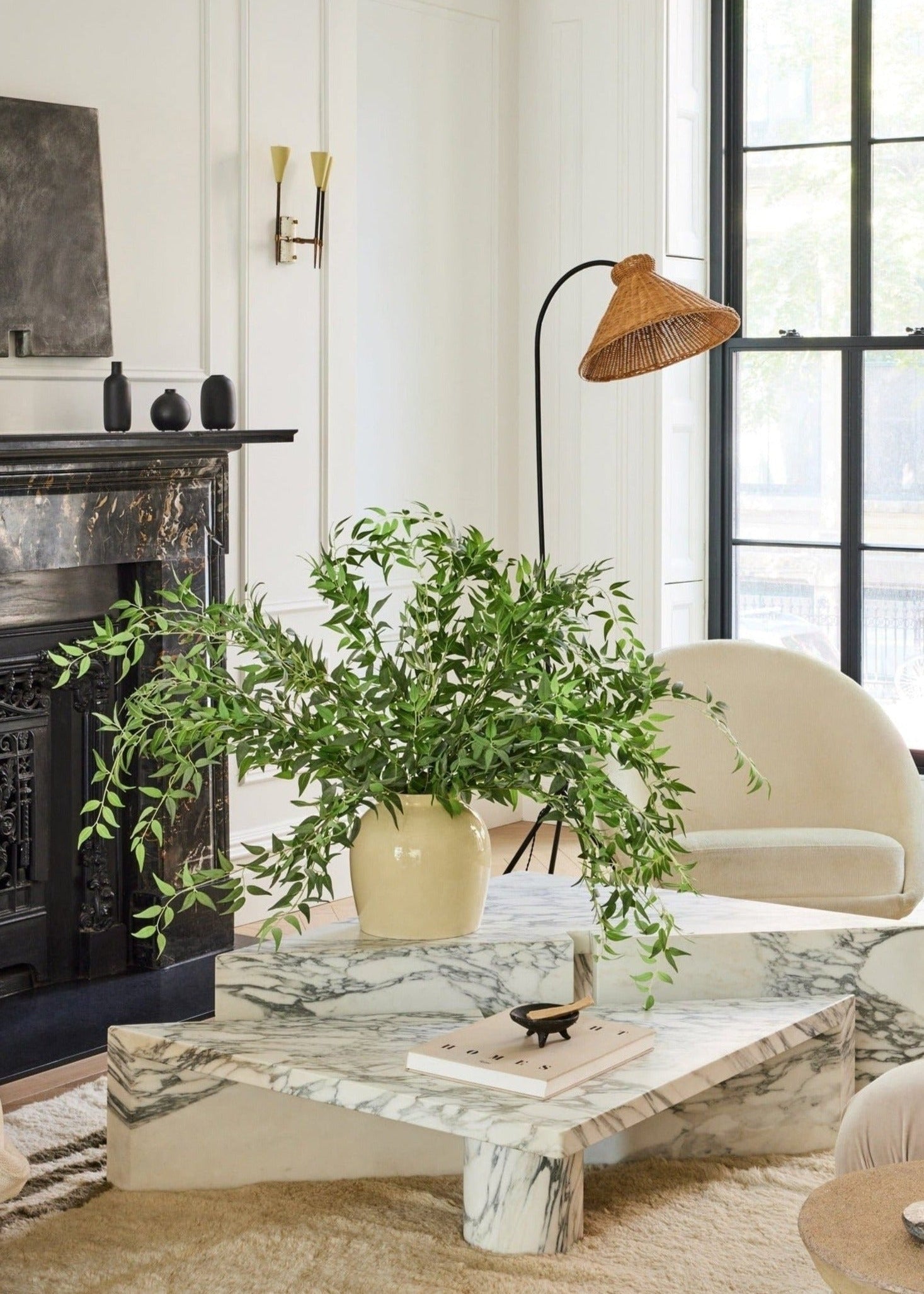 Faux Italian Ruscus Spray - 46