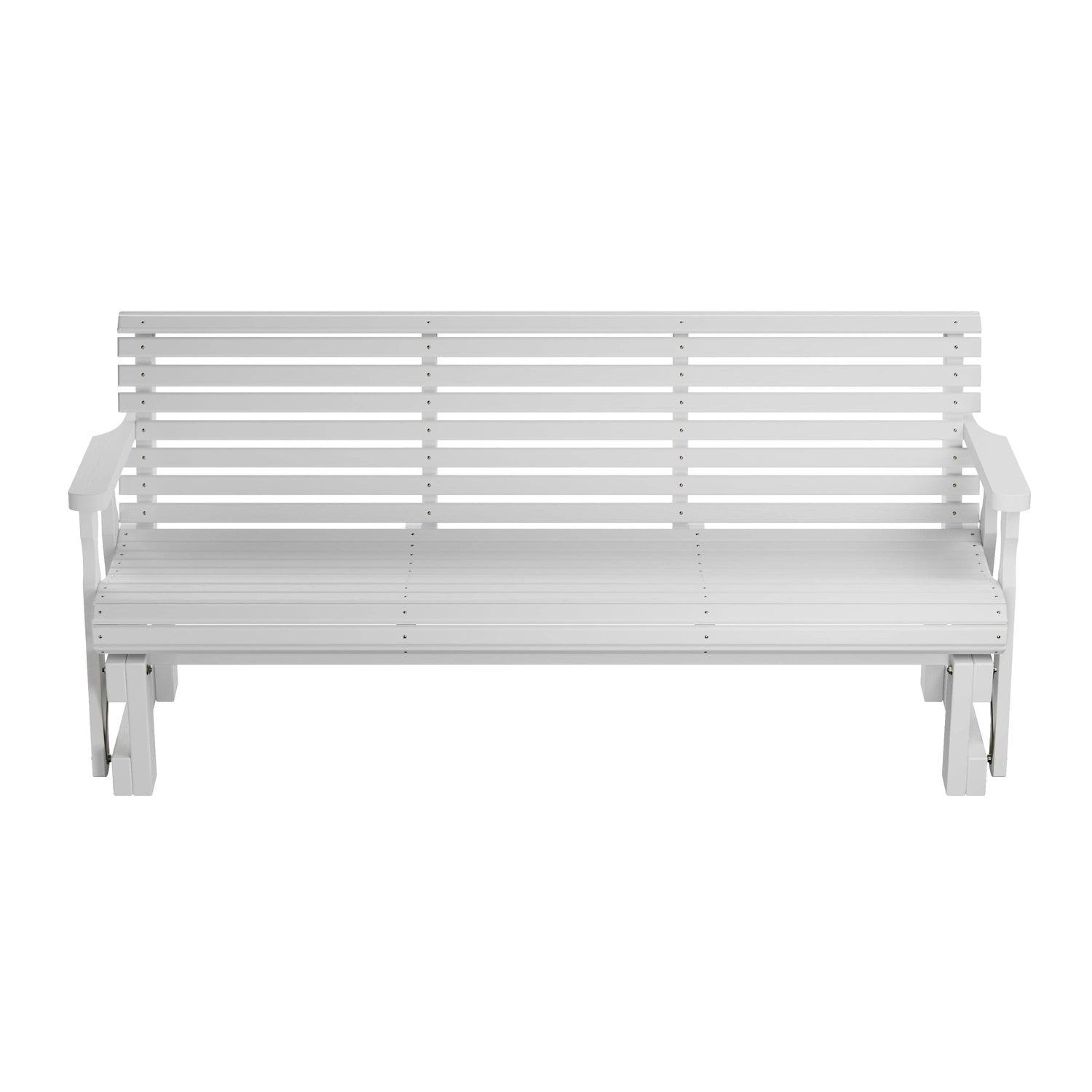 Amish Casual Heavy Duty Roll Back 6 Foot Treated Porch Glider