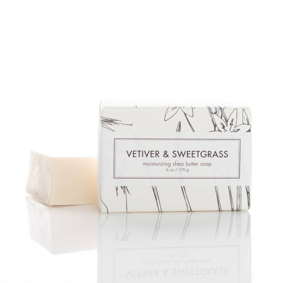 Vetiver & Sweetgrass - Shea Butter Soap