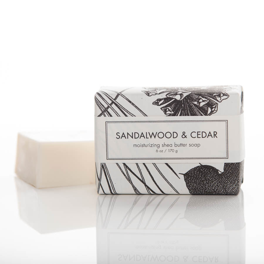 Sandalwood & Cedar - Shea Butter Soap