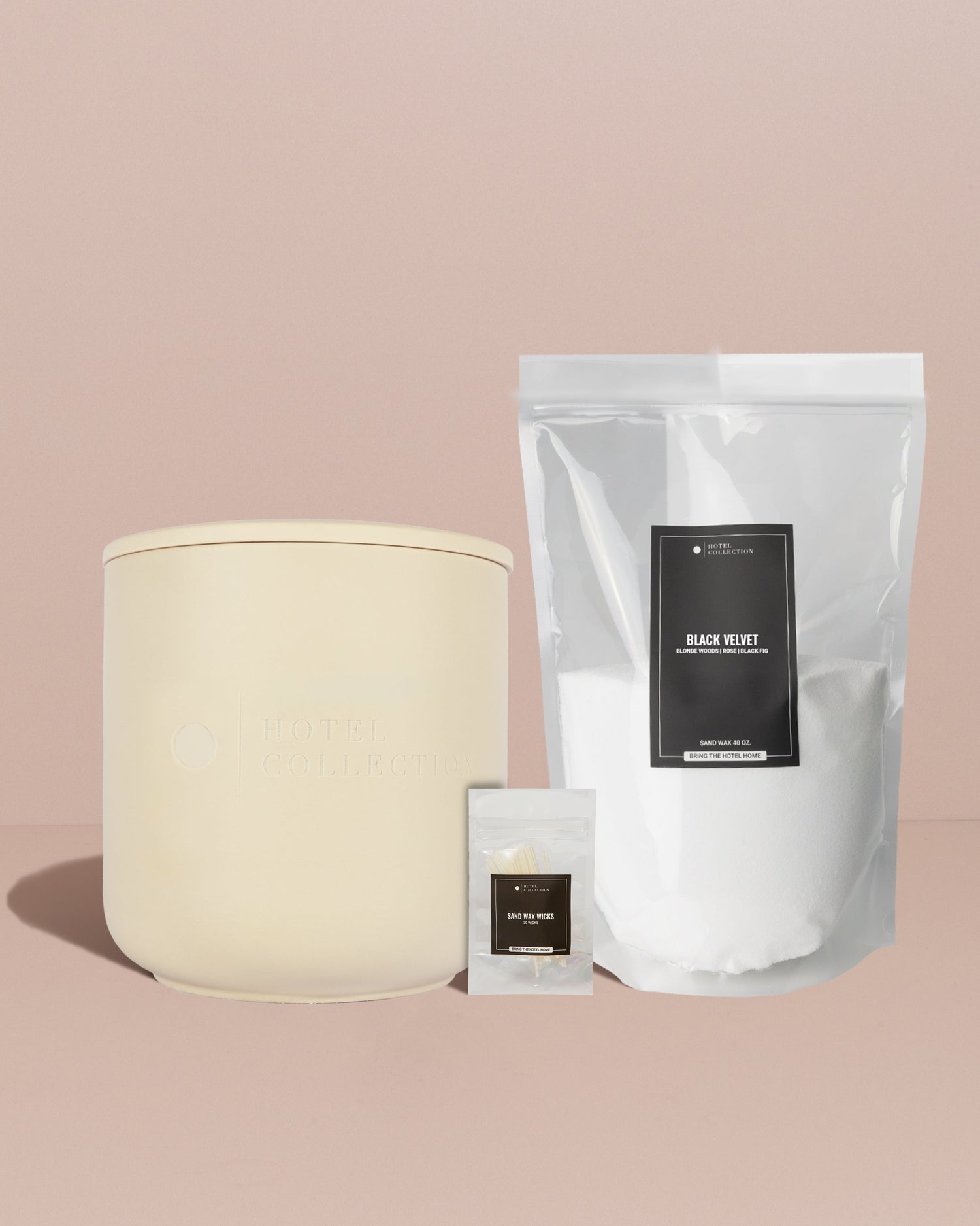 Grande Ceramic Sand Wax Set