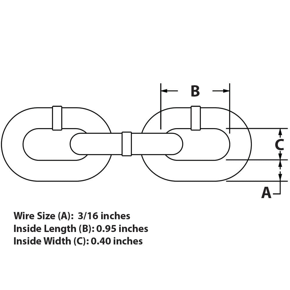 Barn-Shed-Play Heavy Duty 700 Lb Porch Swing Black Hanging Chain Kit