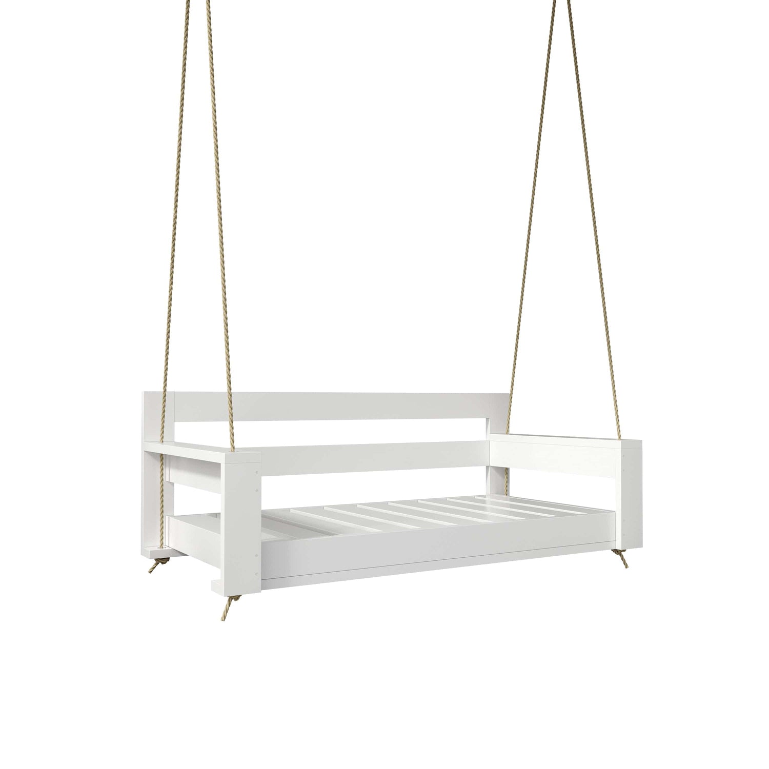 Amish Casual The Danville Daybed Swing, 6 Ft, White Paint