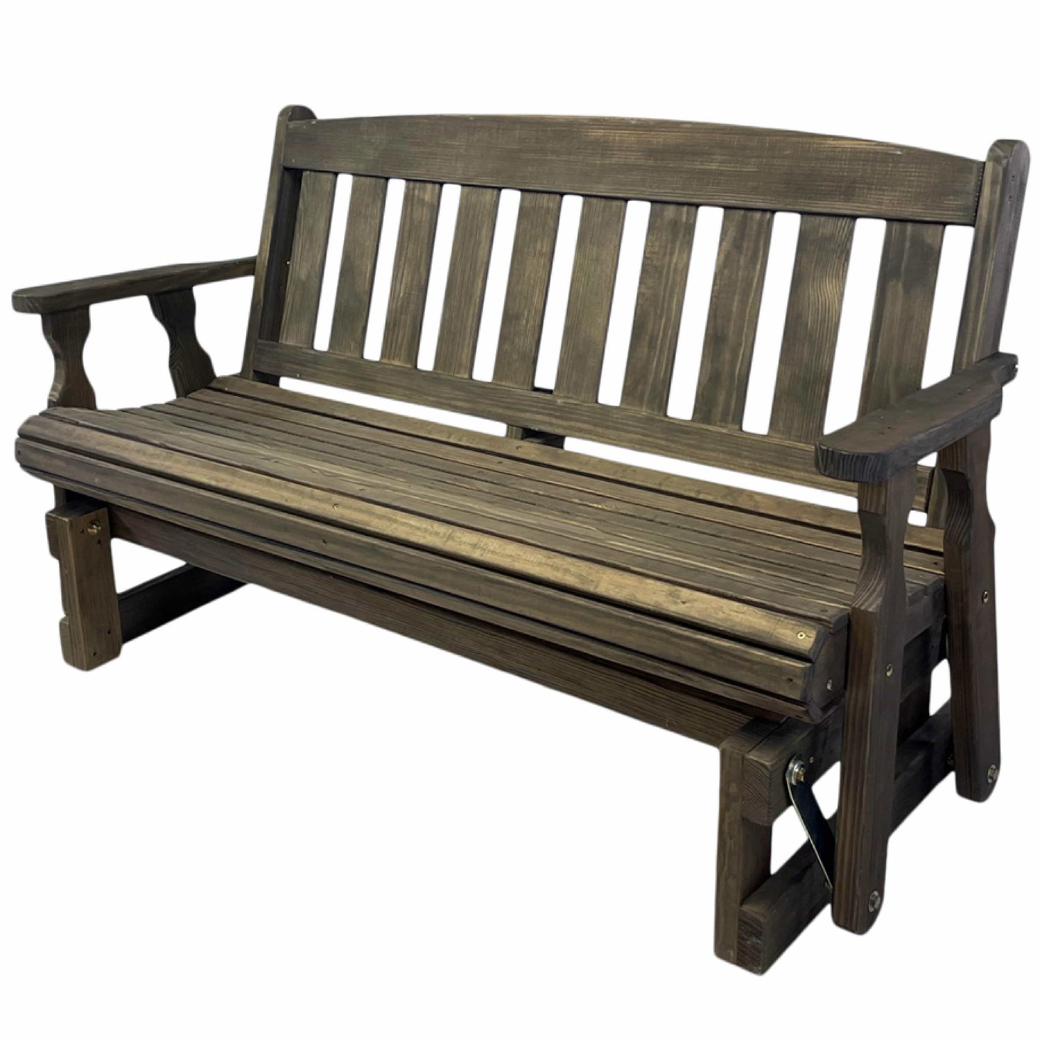 Amish Casual 4 Foot Mission Wood Porch Glider