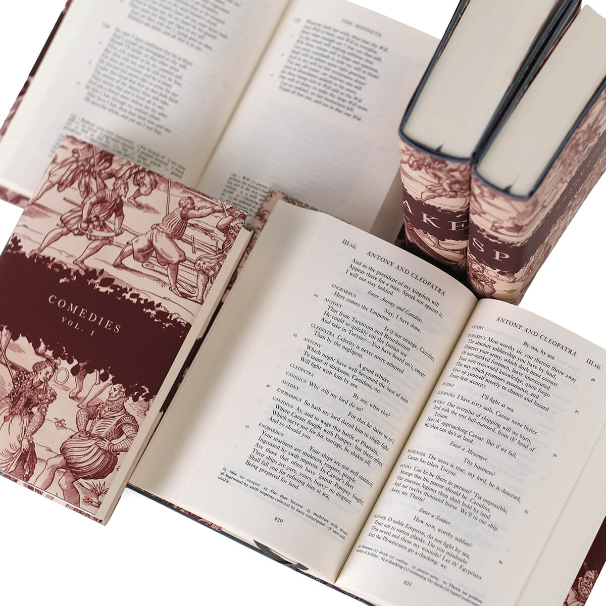 William Shakespeare Engraving Book Set