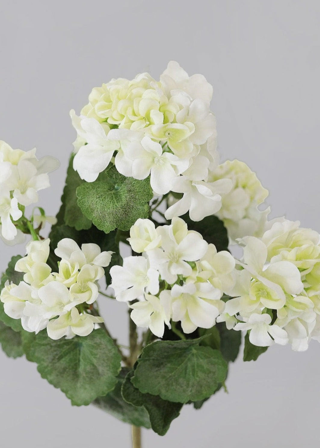 Outdoor Artificial Flowers | Water Resistant Outdoor Geranium Bush - 18