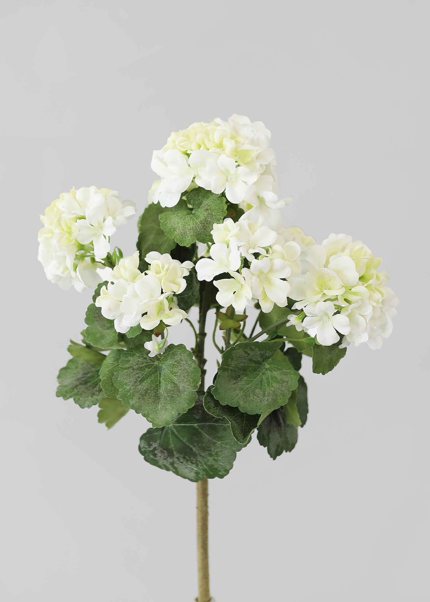 Outdoor Artificial Flowers | Water Resistant Outdoor Geranium Bush - 18