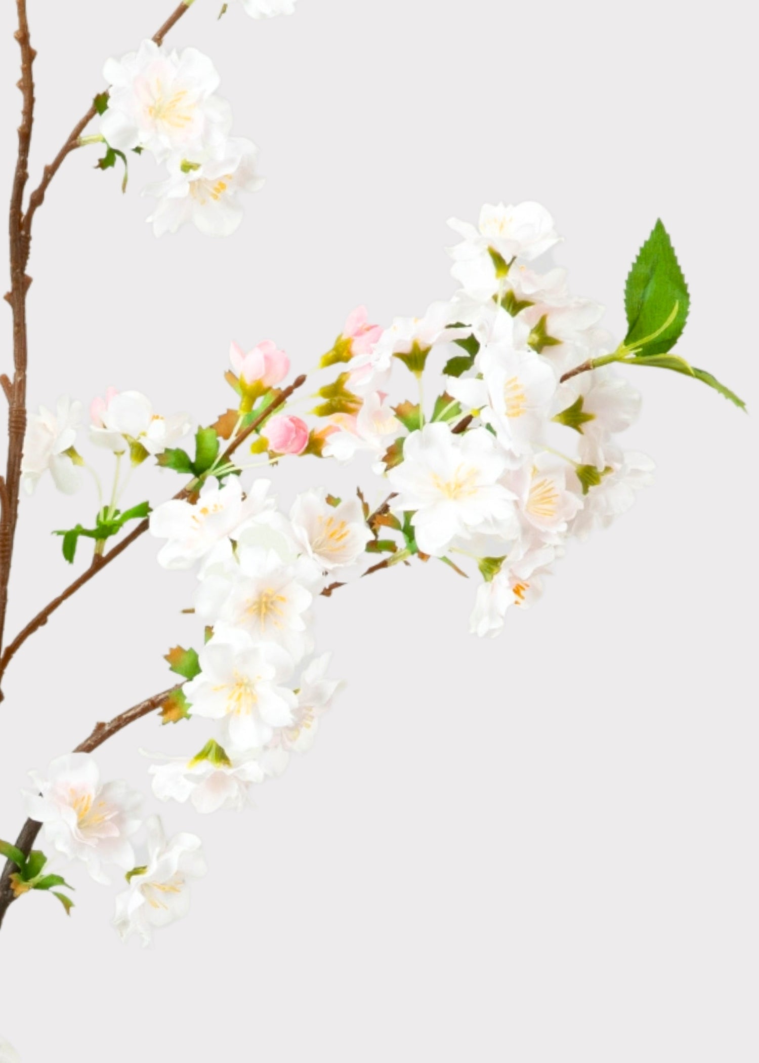 Artificial Cherry Blossom Branch in Blush - 36