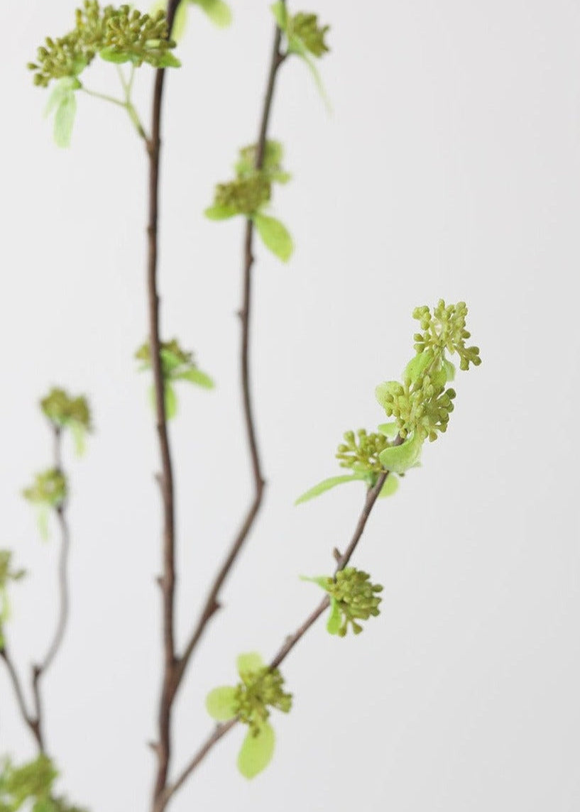 Artificial Branch with Green Buds - 40