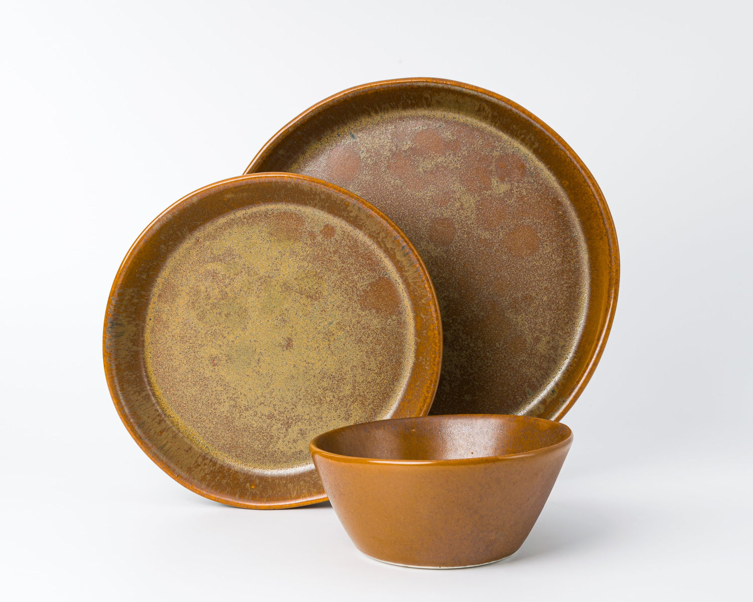 3 Piece Skali Coupe Dinner Setting