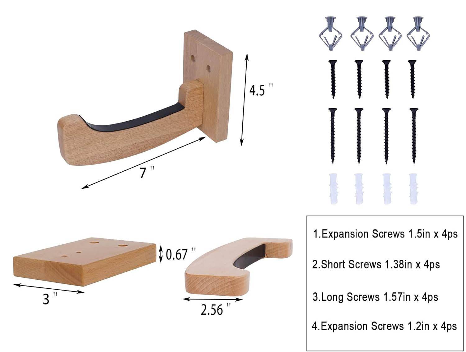 Surfboard Wall Hanger Two Arm Rack