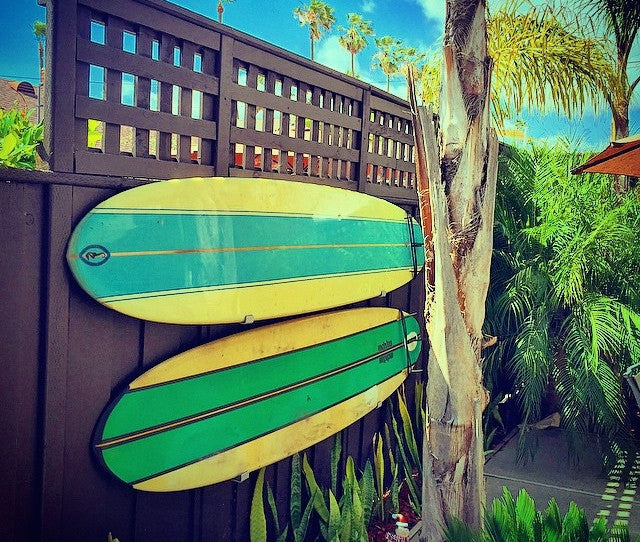 Kirra Minimalist Surfboard Display Rack | Holds 30 lbs