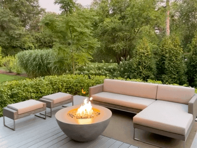 Conique | Concrete Fire Bowl