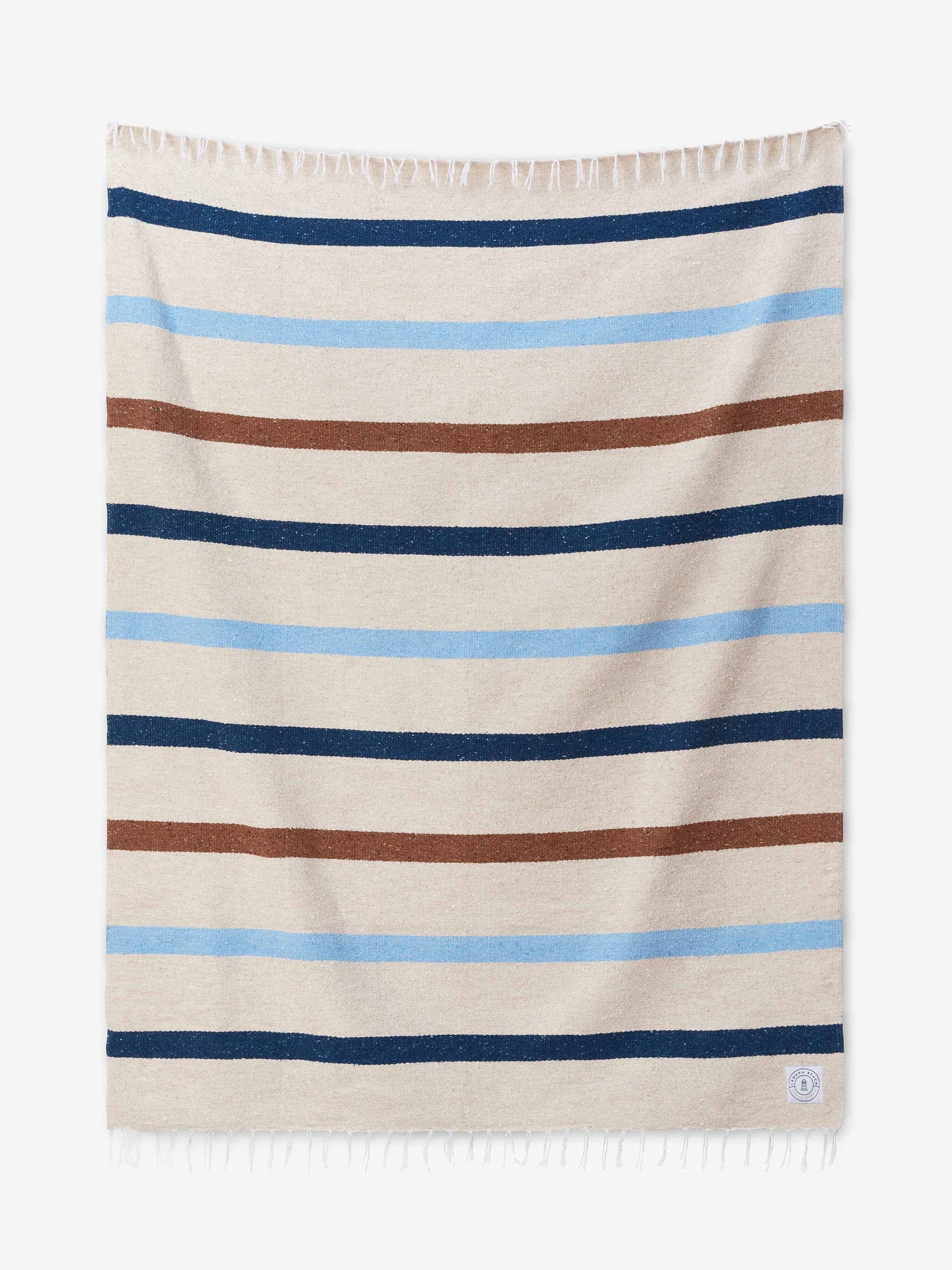 Ivory Riviera Mexican Blanket