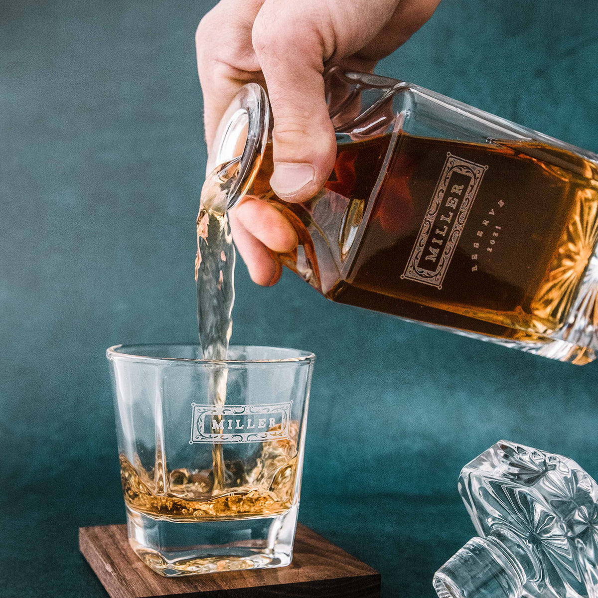 Classic Whiskey Decanter Set