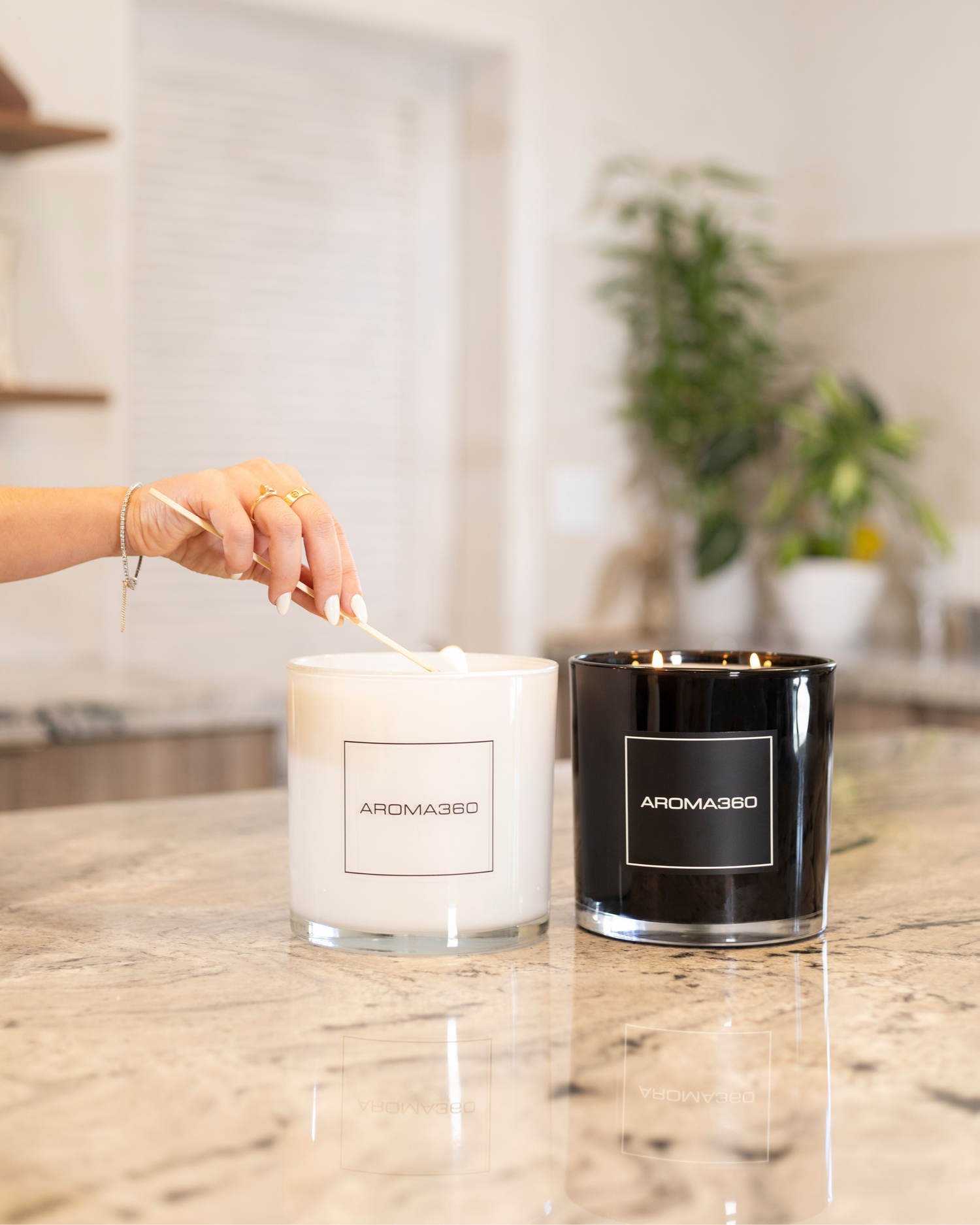 Black Velvet 4-Wick Candle