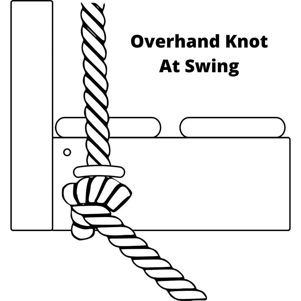 Barn-Shed-Play Black Replacement Porch Swing And Daybed Swing Bed Ropes