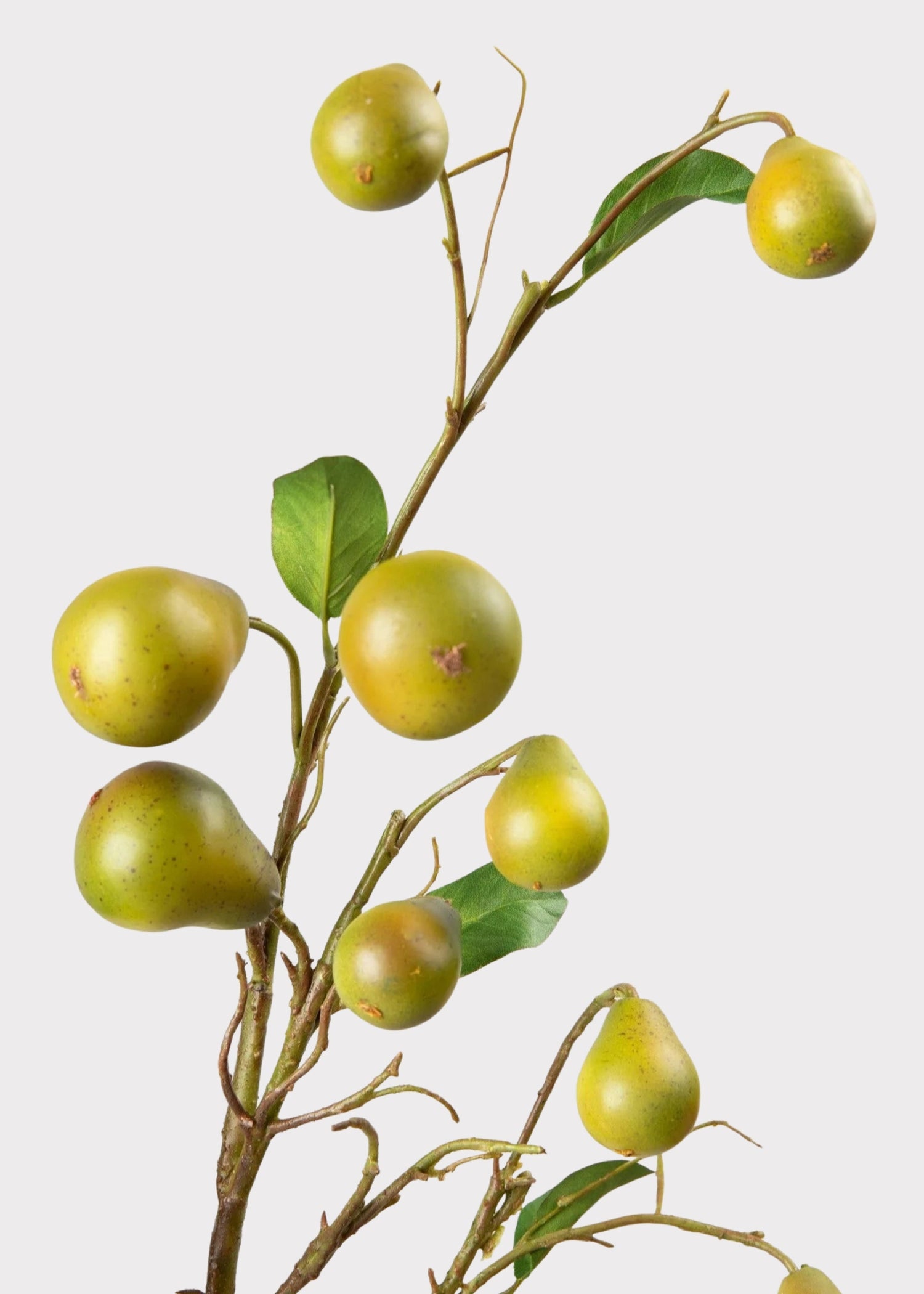 Faux Pear Fruit Branch - 39