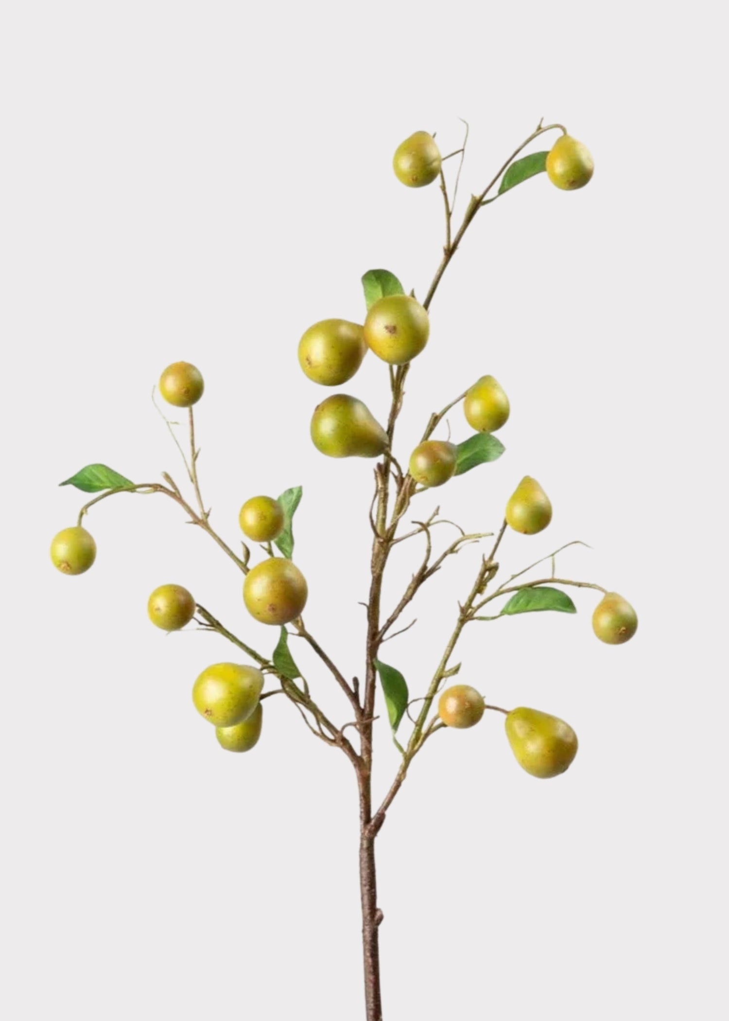Faux Pear Fruit Branch - 39