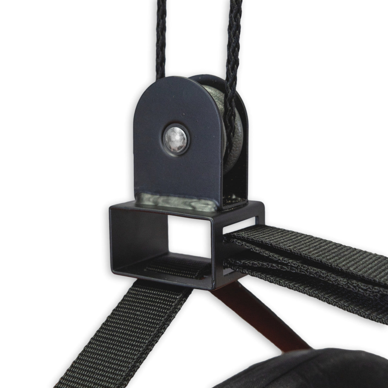 Essential Cargo Box Garage Ceiling Storage Hoist | Holds up to 150 lbs | 14' Lift