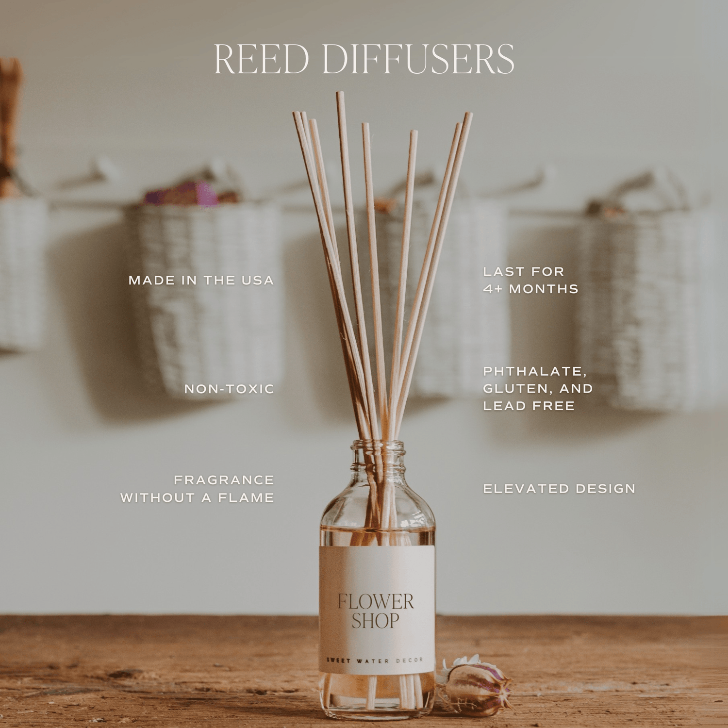 Salt and Sea Amber Reed Diffuser