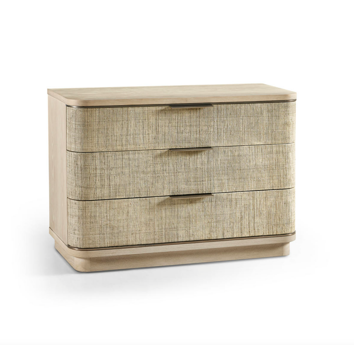 Seiche Large Grasscloth Nightstand