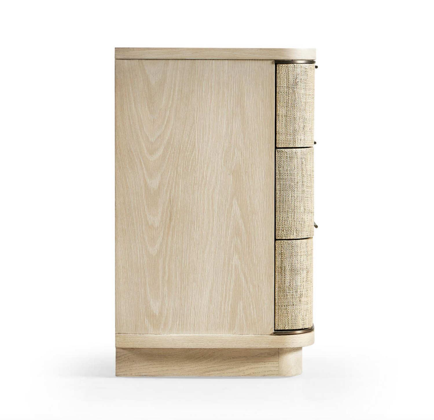 Seiche Large Grasscloth Nightstand