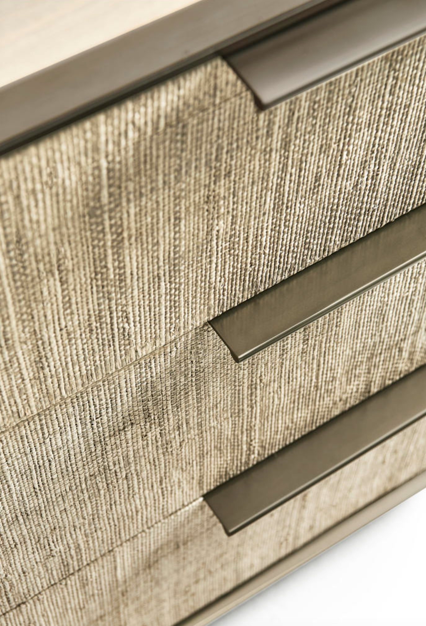 Seiche Large Grasscloth Nightstand