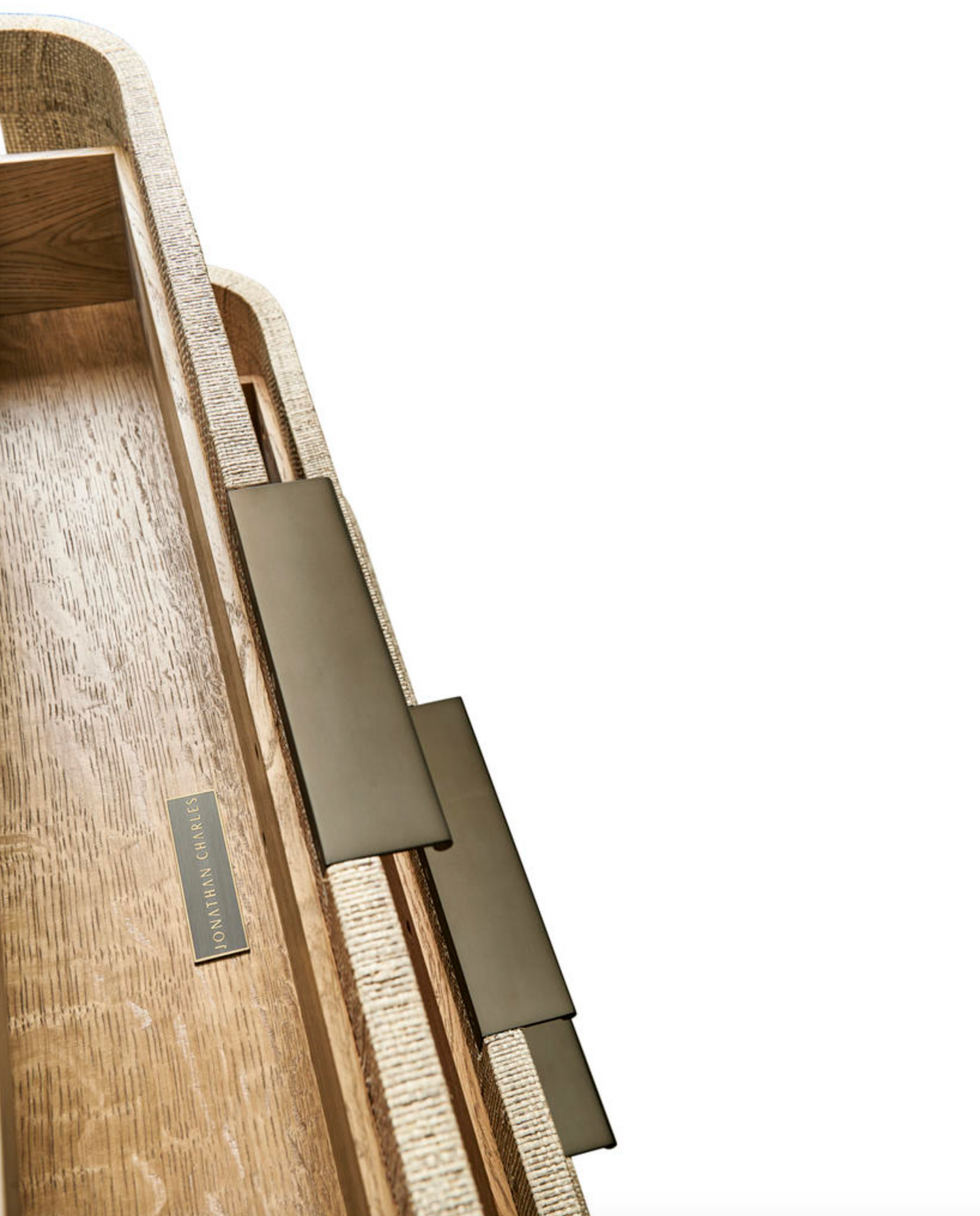 Seiche Large Grasscloth Nightstand