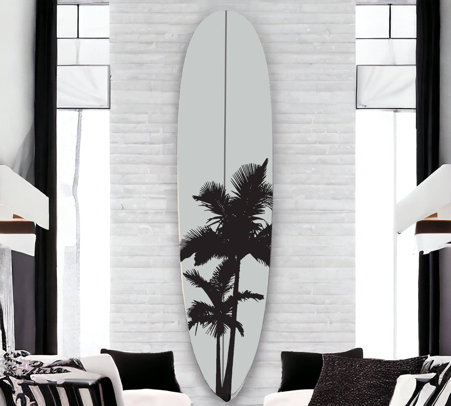 Shadow Palms Surfboard Art