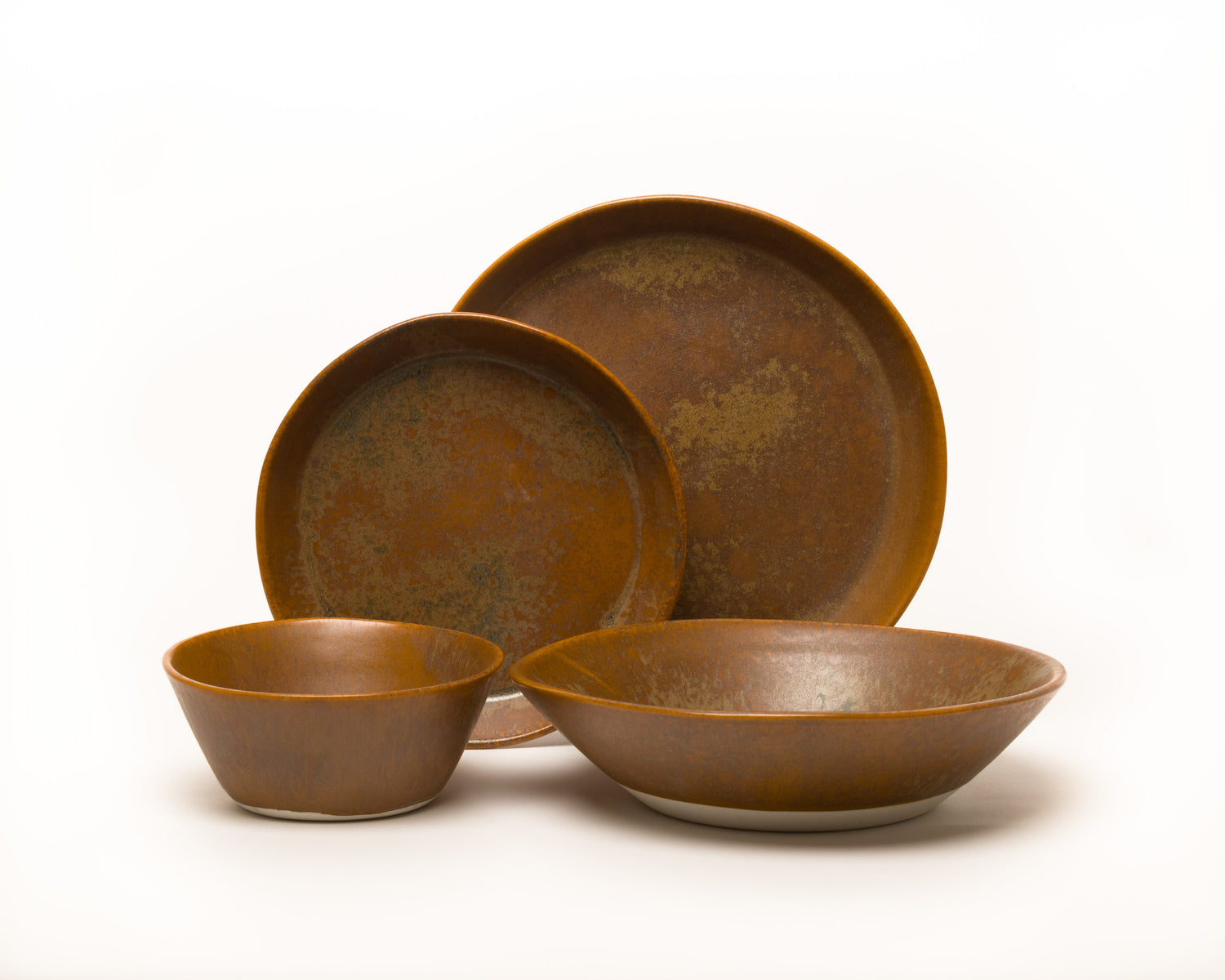 4 Piece Skali Coupe Dinner Setting