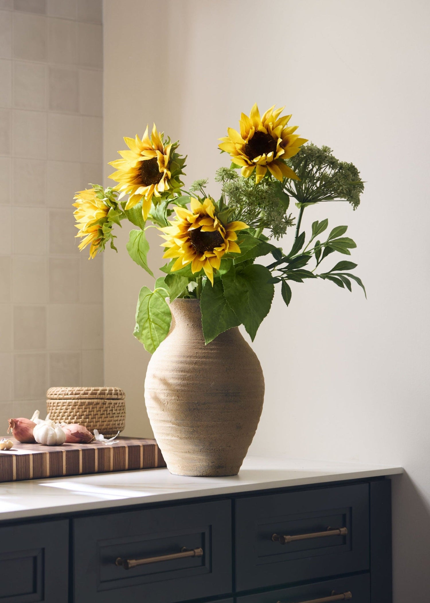 Yellow Artificial Sunflower - 35