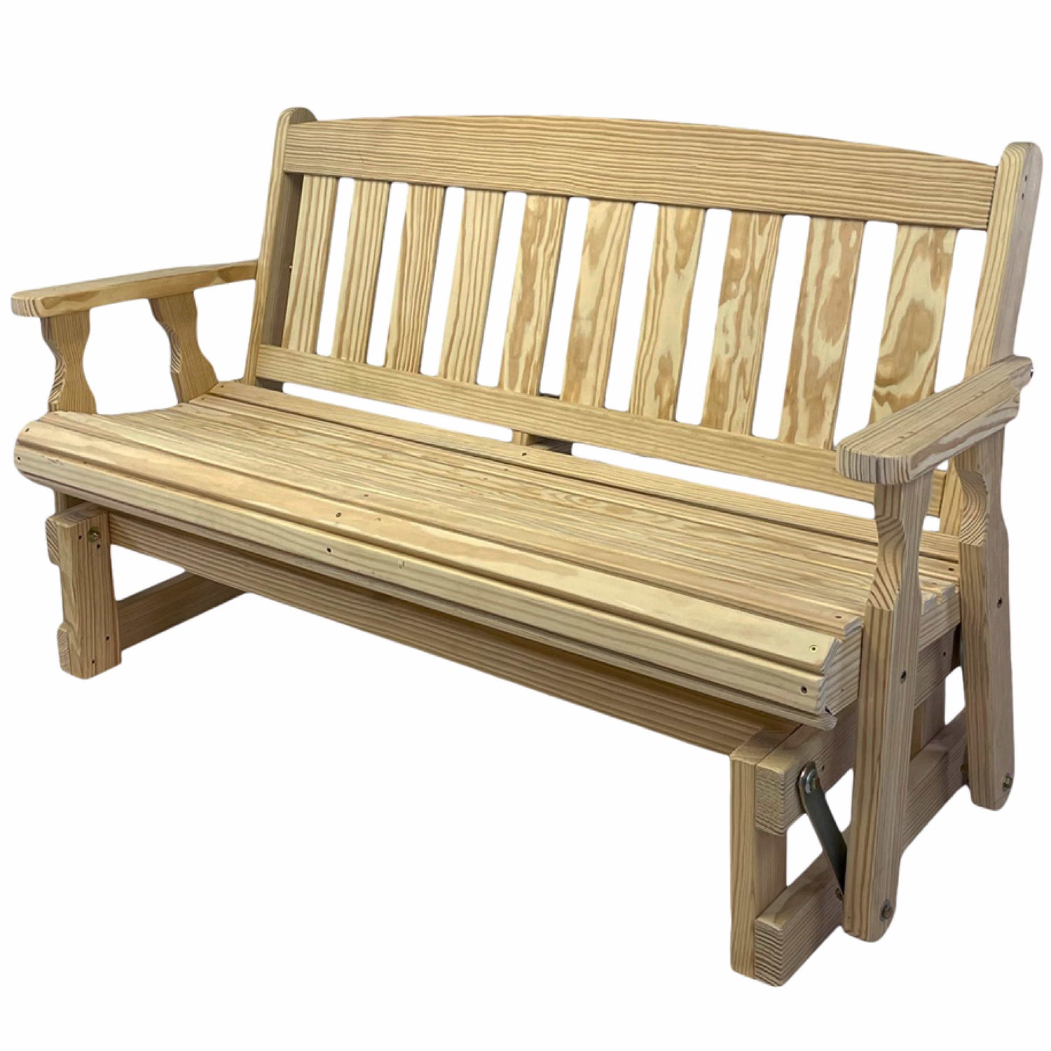 Amish Casual 5 Foot Mission Wood Porch Glider