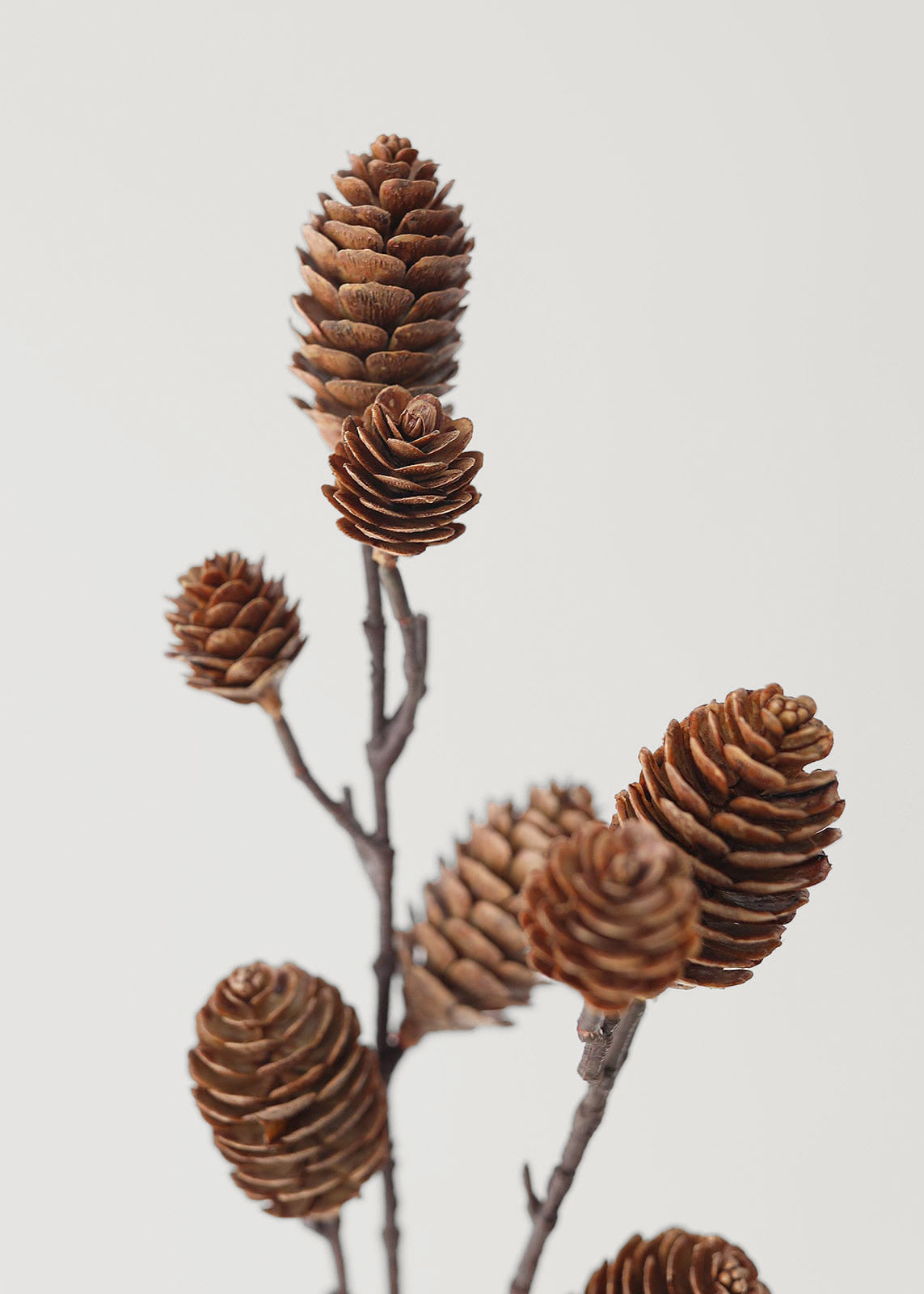 Artificial Pine Cone Branch Winter Decor - 28.5