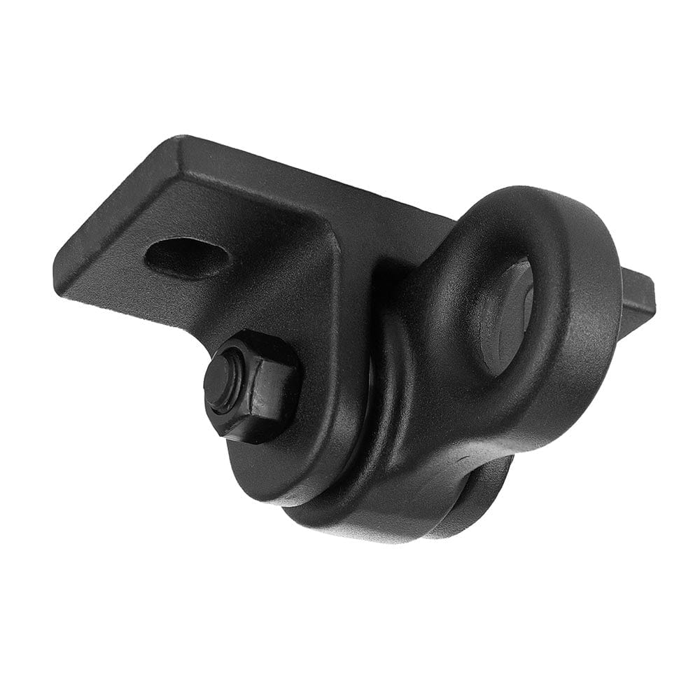 Barn-Shed-Play Black 2 Hole Aluminum Hangers And Springs Porch Swing Hanging Kit