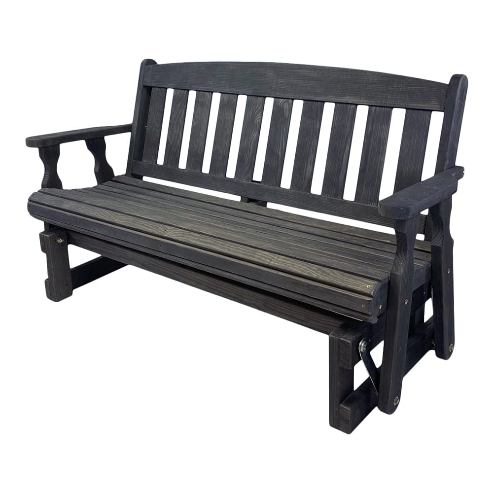 Amish Casual 5 Foot Mission Wood Porch Glider