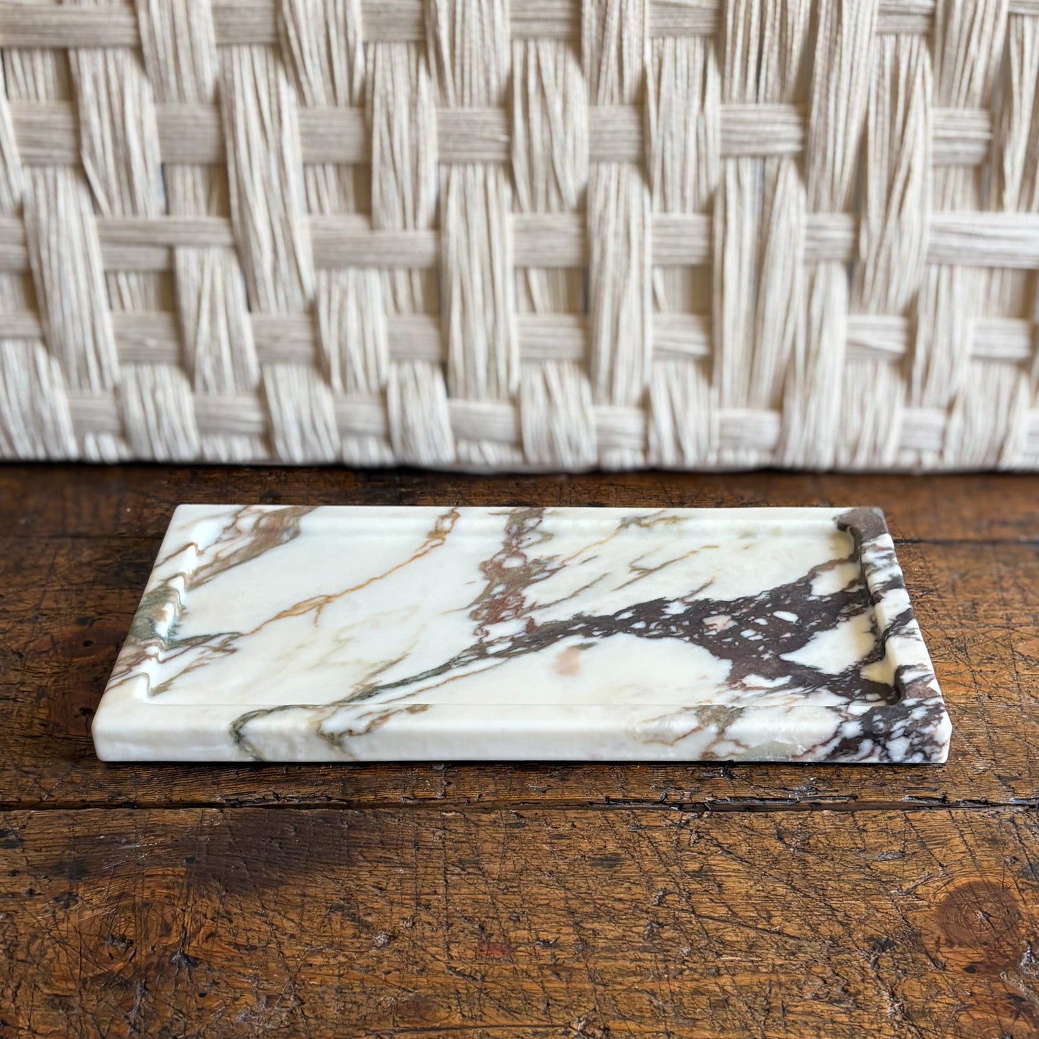 Calacatta Viola Marble Tray