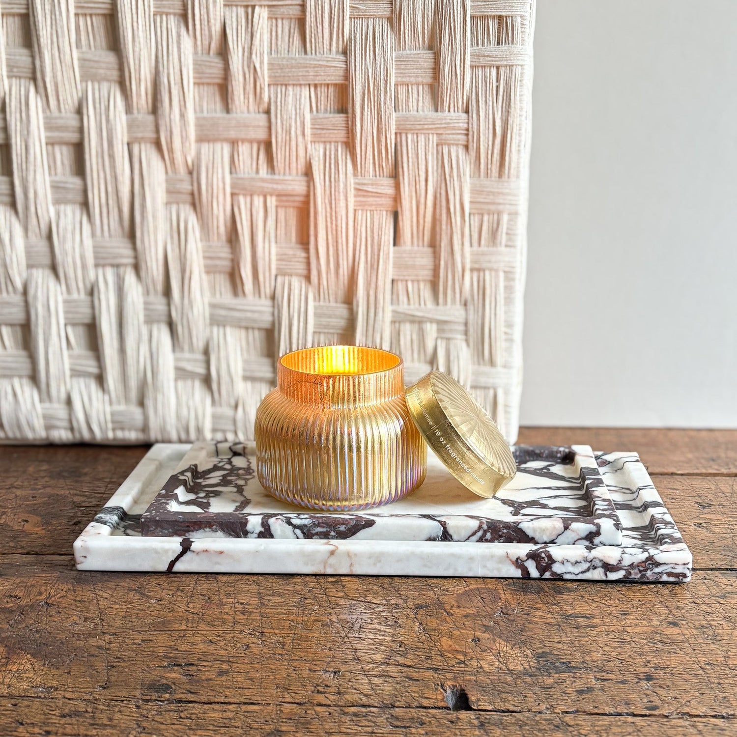 Calacatta Viola Marble Tray