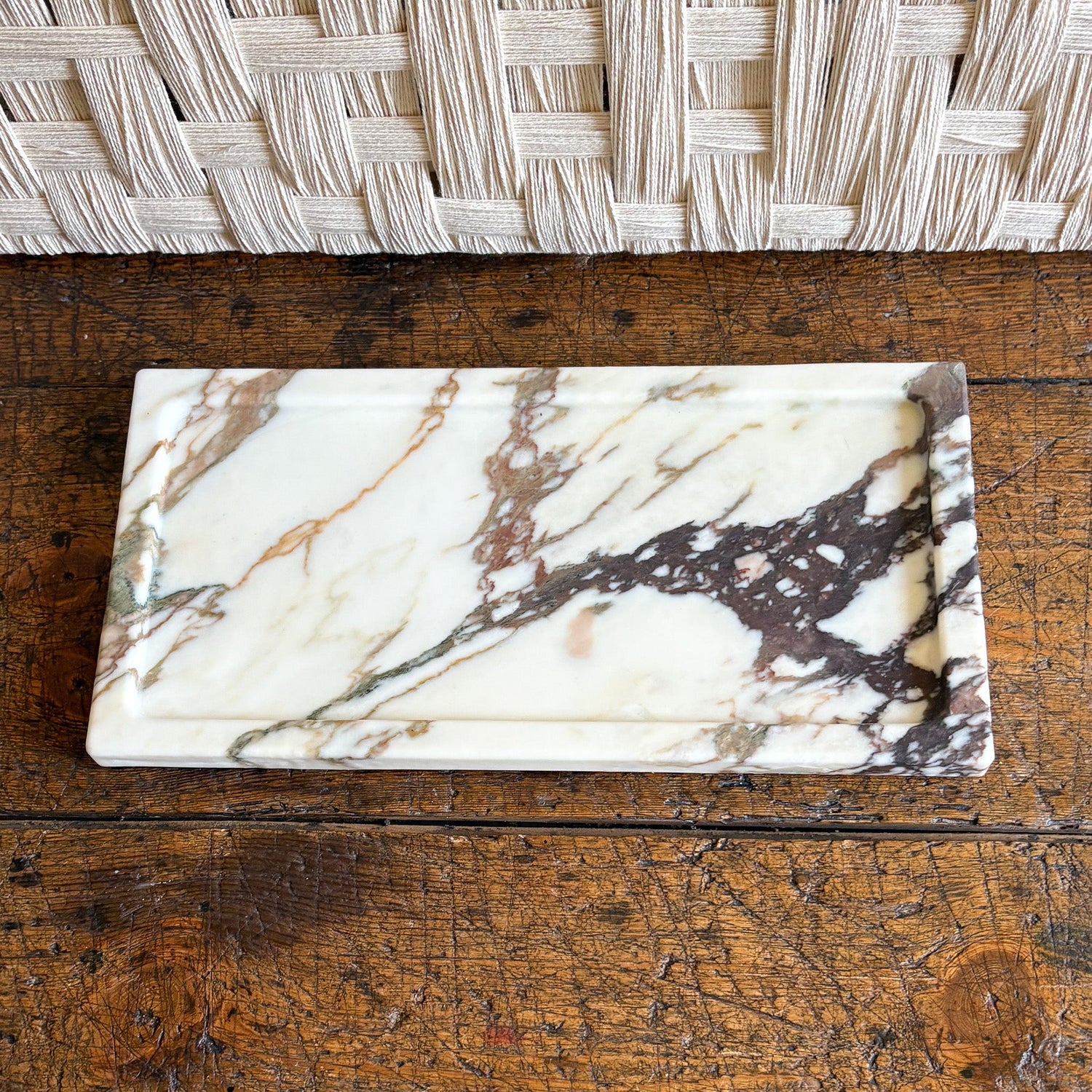 Calacatta Viola Marble Tray