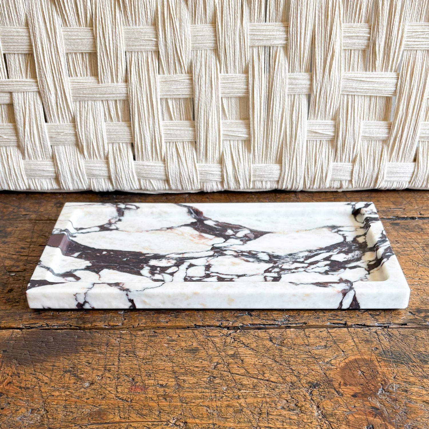 Calacatta Viola Marble Tray