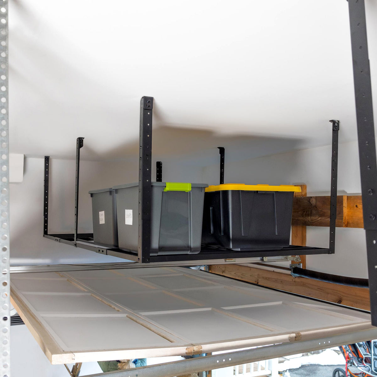 4' x 8' Faber Overhead Garage Storage with Hooks | Holds 700 lbs