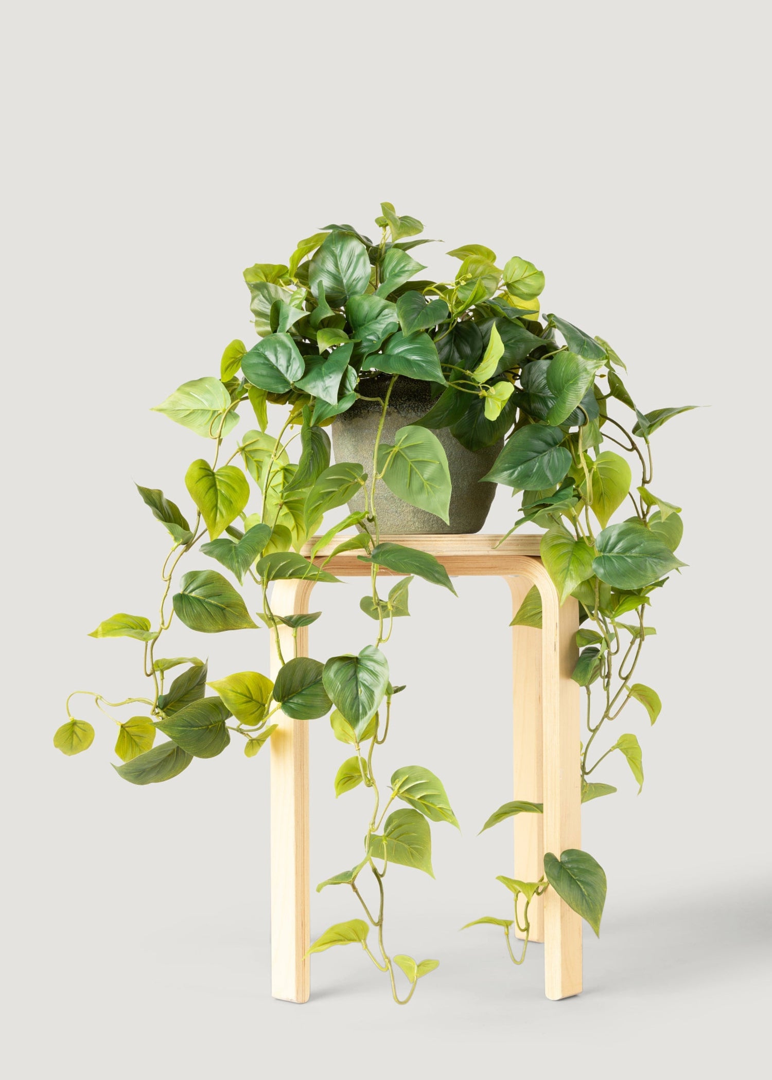 Real Touch Fake Philodendron Hanging Plant - 36